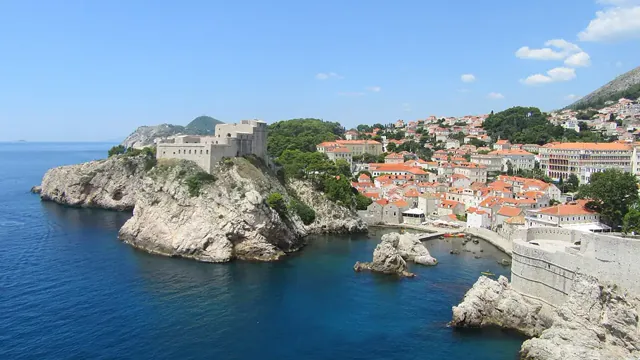 Prawdziwe zdjęcie miejsca Dubrovnik w Chorwacji
