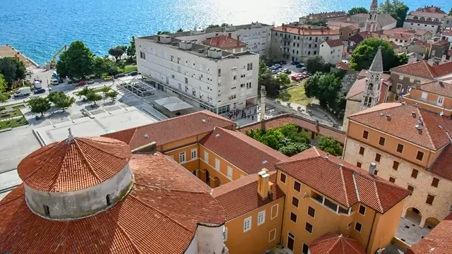 Prawdziwe zdjęcie miejsca Zadar w Chorwacji