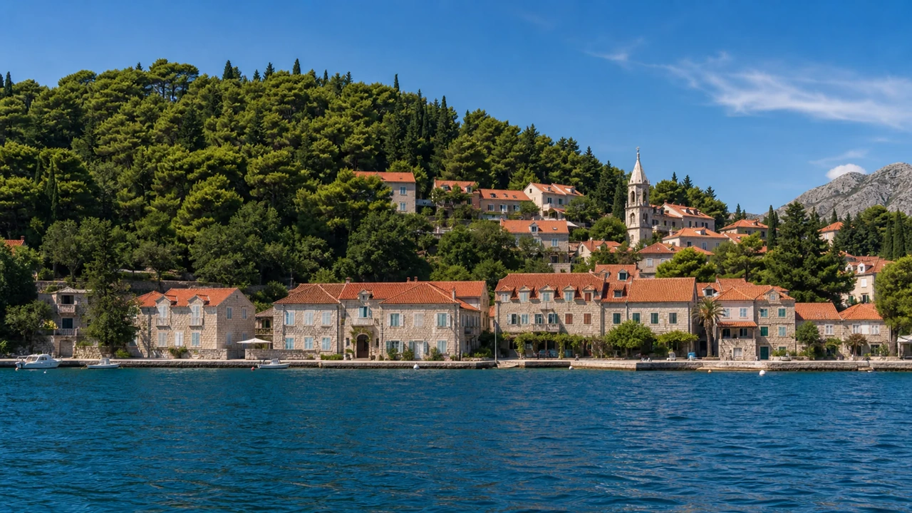 Cavtat in Süddalmatien, a pet-friendly city in Croatia