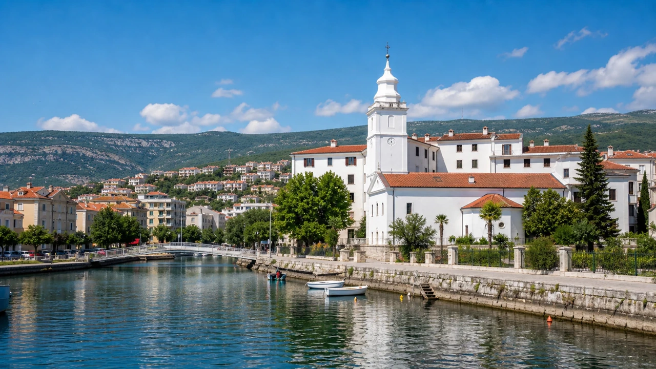 Crikvenica in Kvarner, a pet-friendly city in Croatia