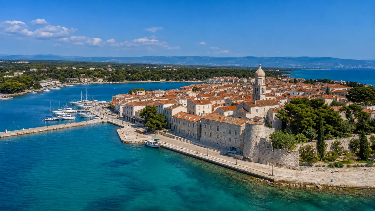 Krk in Kvarner, a pet-friendly city in Croatia