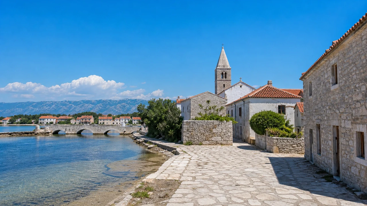 Nin in Dalmacja północna, a pet-friendly city in Croatia