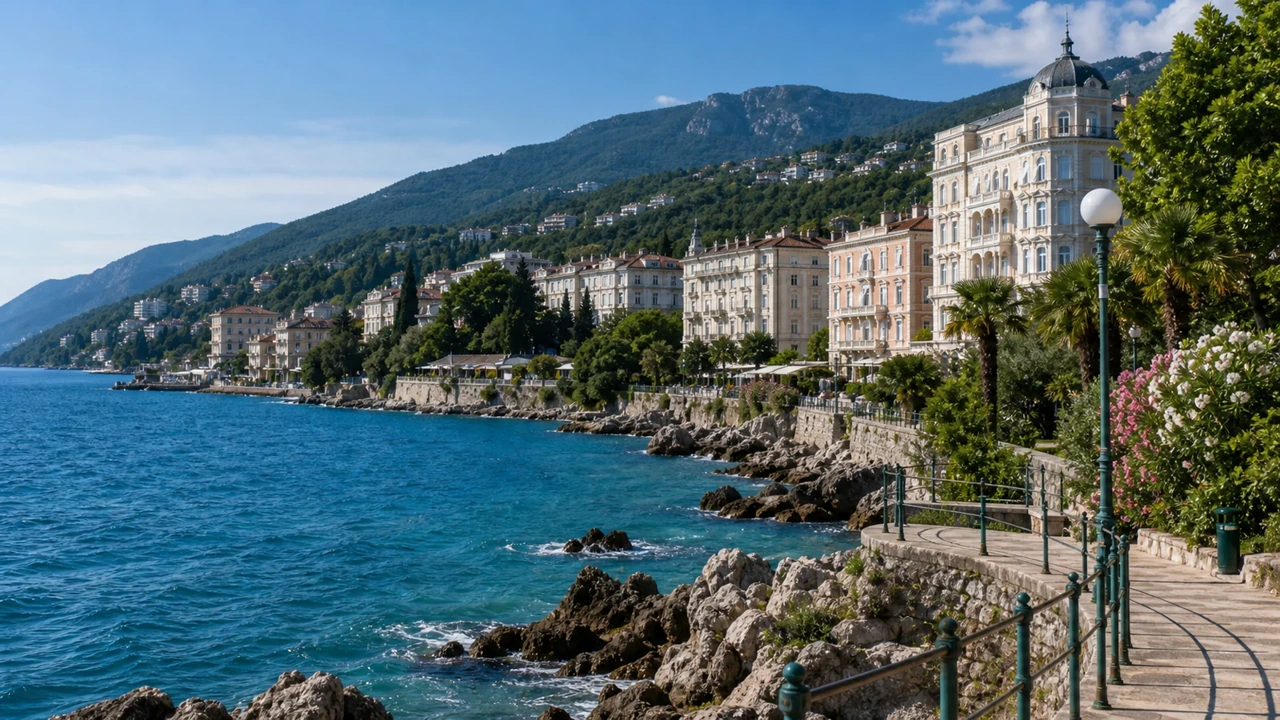 Opatija in Kvarner, a pet-friendly city in Croatia
