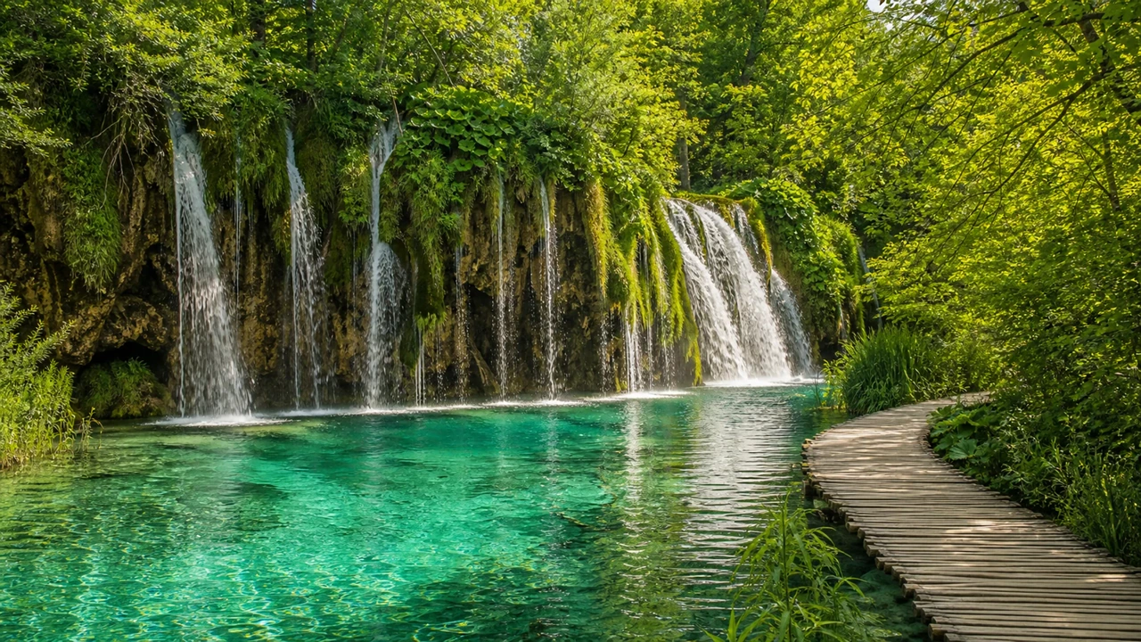 Plitvice in Vnitrozemí, a pet-friendly city in Croatia