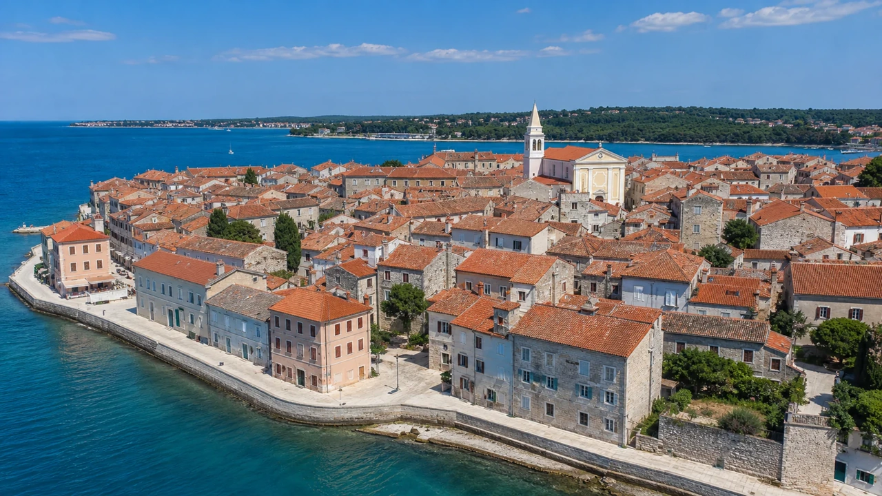 Poreč in Istrie, a pet-friendly city in Croatia