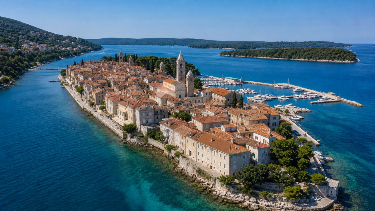 Rab in Kvarner, a pet-friendly city in Croatia