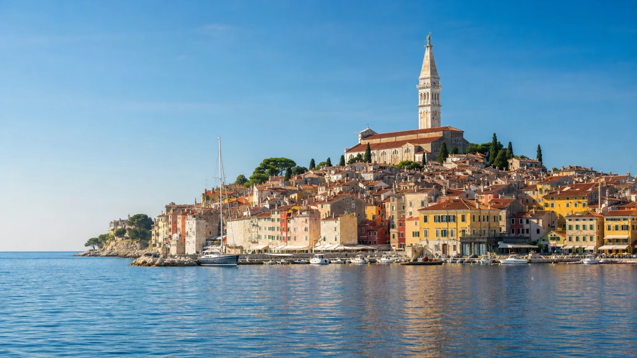 Rovinj in Istrie, a pet-friendly city in Croatia