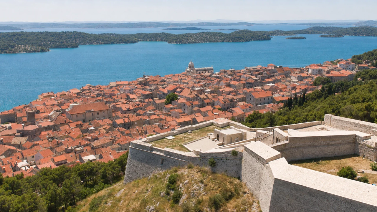 Šibenik in Dalmacja północna, a pet-friendly city in Croatia