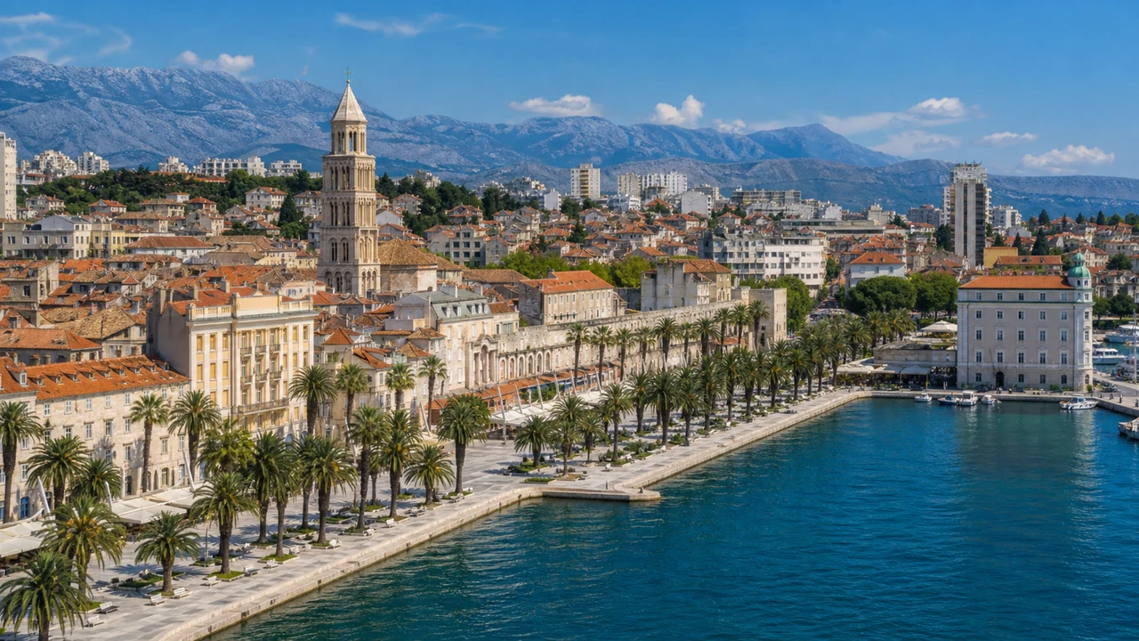 Split in Mitteldalmatien, a pet-friendly city in Croatia