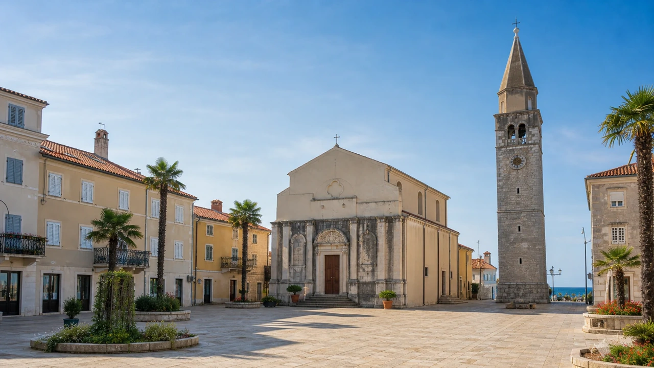 Umag in Istrie, a pet-friendly city in Croatia