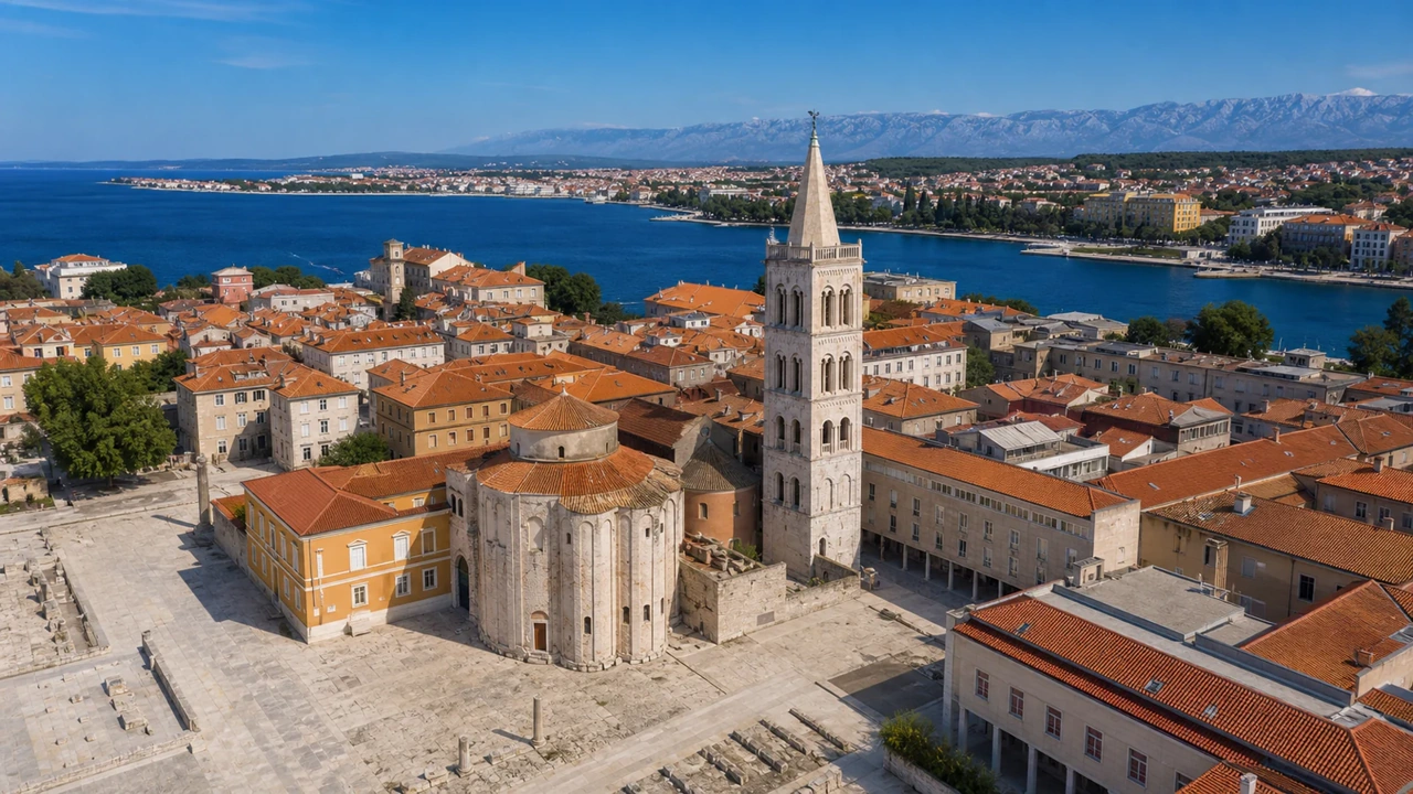 Zadar in Dalmacja północna, a pet-friendly city in Croatia