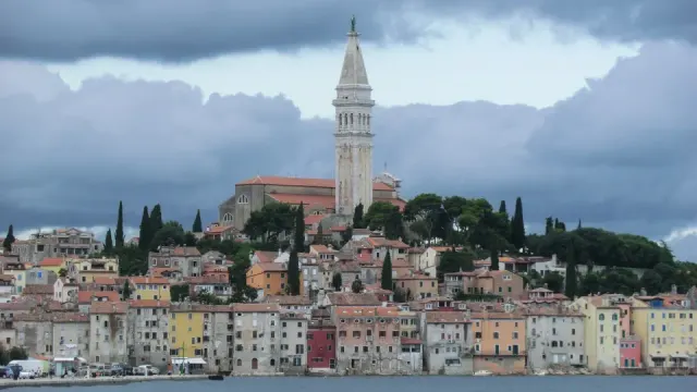 Prawdziwe zdjęcie miejsca Rovinj w Chorwacji